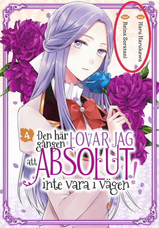 Den här gången lovar jag[...] del 4 framsida med författarens och tecknarens na